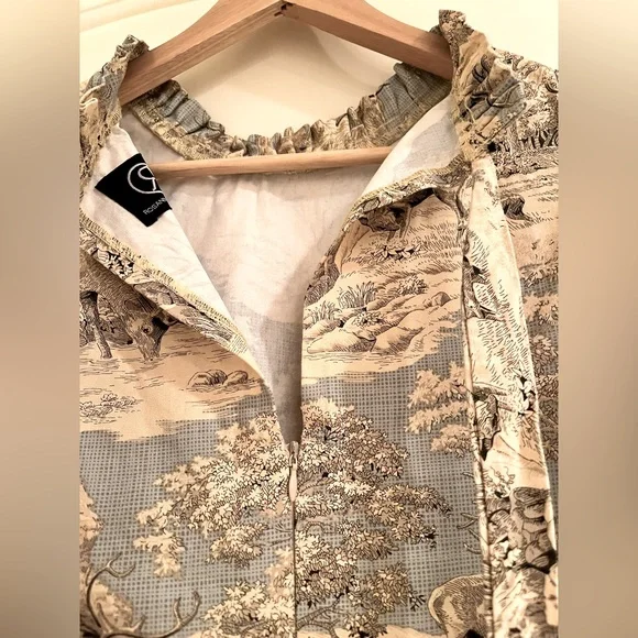 Rosanna Ocampo woodland top S - Picture 8 of 8